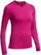 Thermal Long Sleeve T-Shirt for women Icebreaker BF 260 Tech Top LS Crewe WOMEN raspberry S