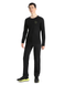 Термофутболка чоловіча Icebreaker 200 Oasis LS Crewe Alps 3D MEN black, S